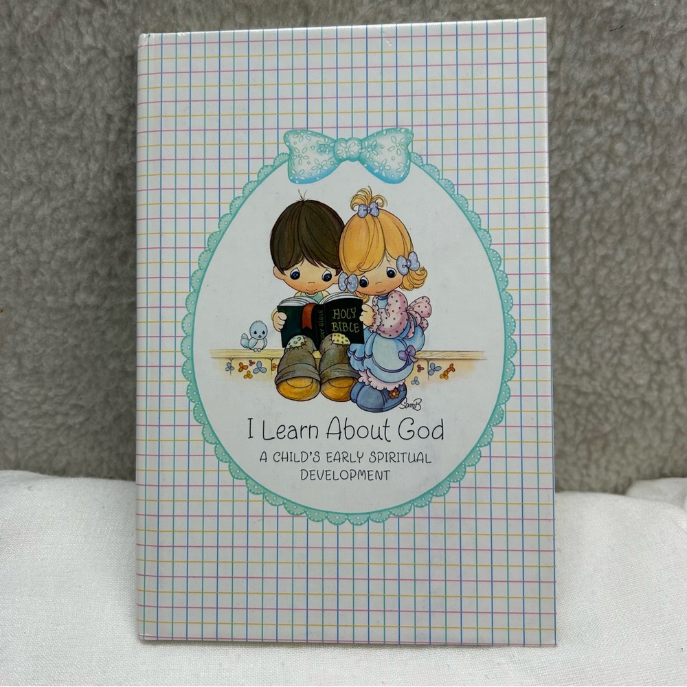 Precious Moments child's spiritual development book keepsake 9" fill-in diary